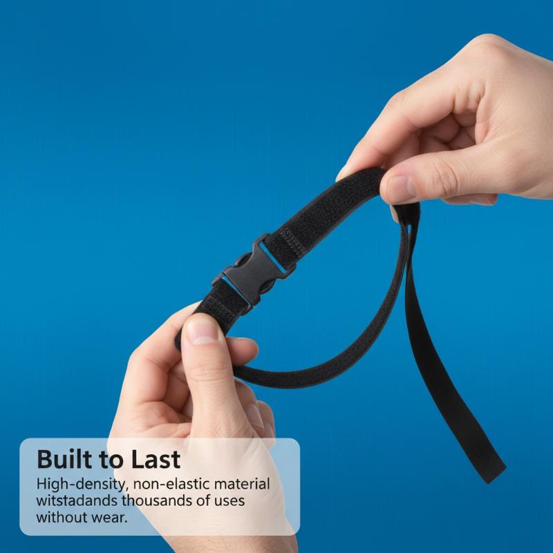 Gear Tie Reusable - 10 piezas de bridas de nailon