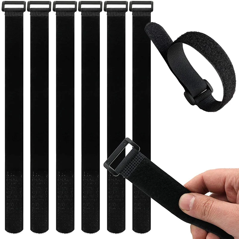 Gear Tie Reusable - 5/10 Uds. Correas de gancho y