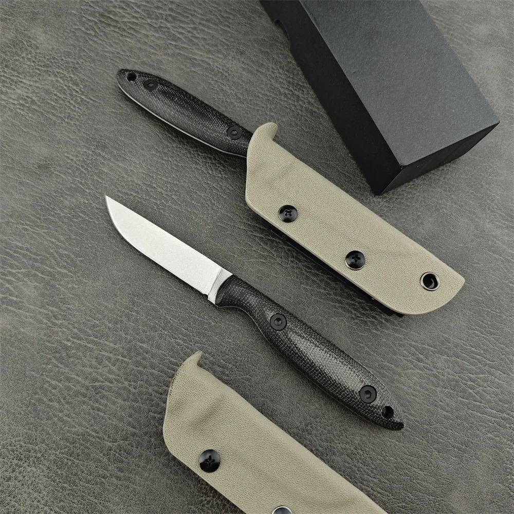 Edc Carry For Men - Navaja de bolsillo con hoja fija,