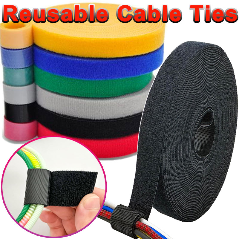 Gear Tie Reusable - Cinta de sujeción reutilizable de 5