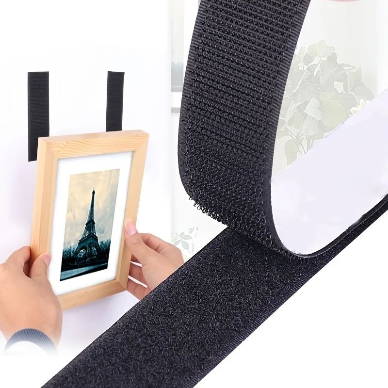 Gear Tie Reusable - Cinta adhesiva mágica de nailon reutilizable,