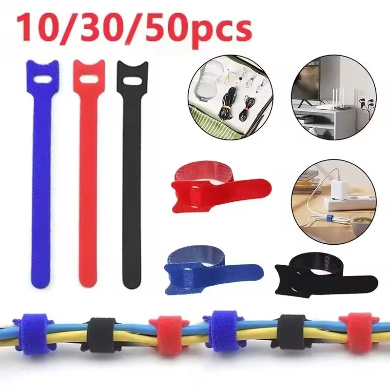 Gear Tie Reusable - Correas de sujeción reutilizables para cables,