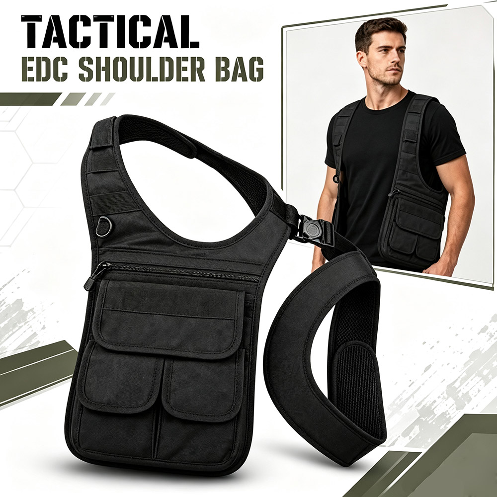 Edc Concealed Carry Sling Bag - Bolsa Táctica Oculta para Herramientas Debajo