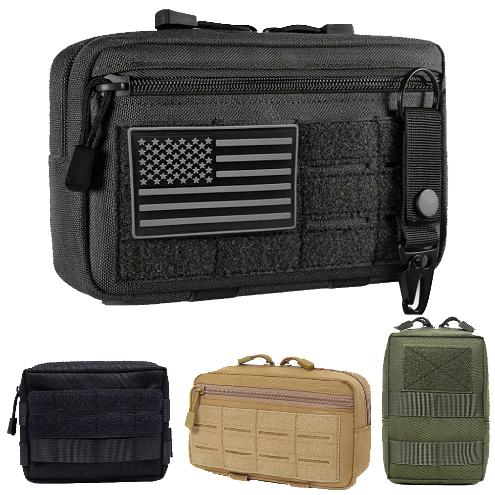 Edc Carry Accessories - Bolsa Táctica MOLLE EDC para Cintura,