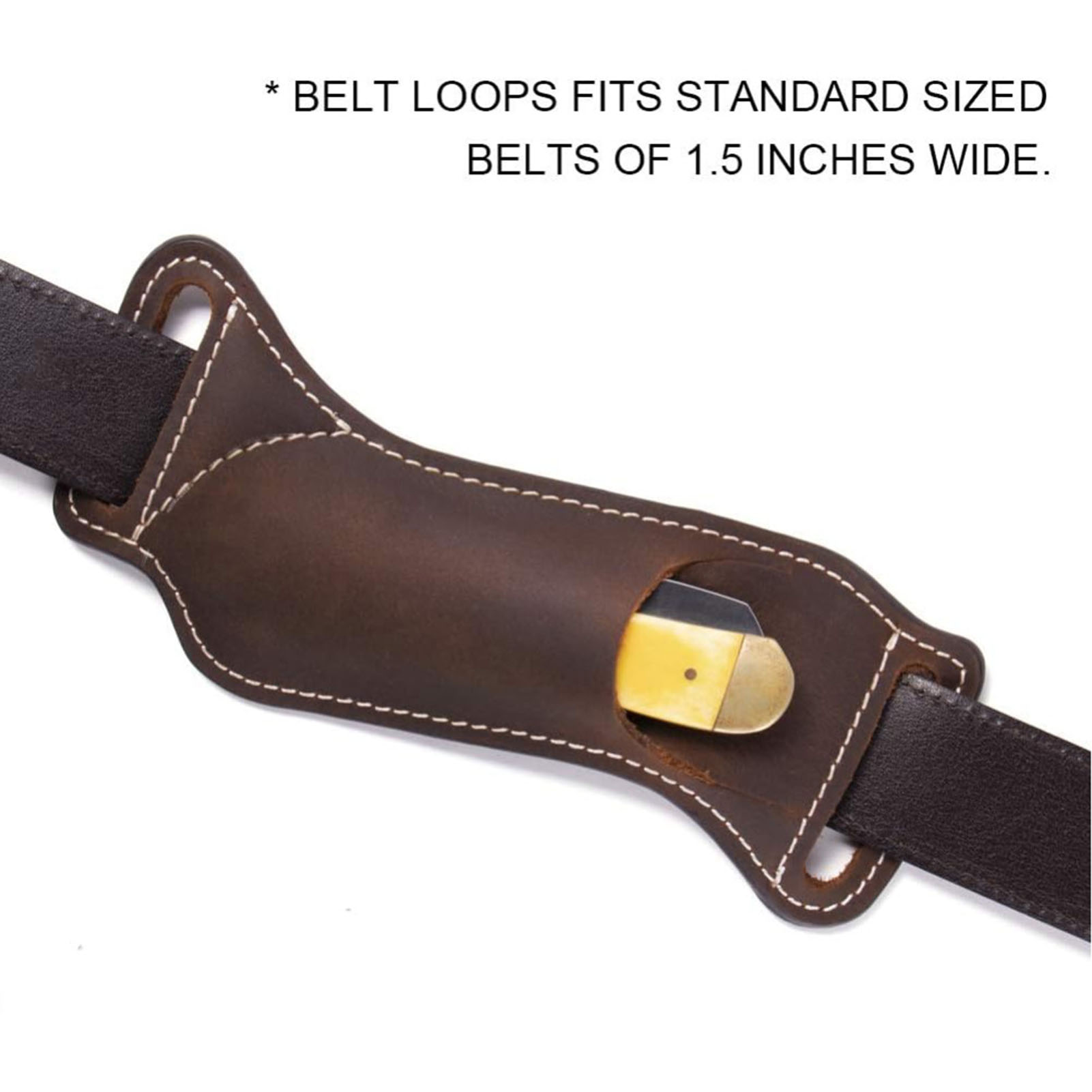Bolsa de Cintura para Cuchillo - Edc Carry Belt Leather reseña y precio