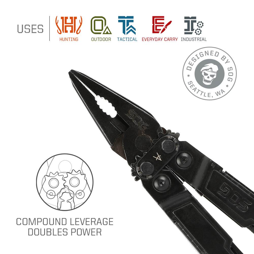 SOG PowerAccess, herramienta m - Edc Carry Pliers reseña y precio