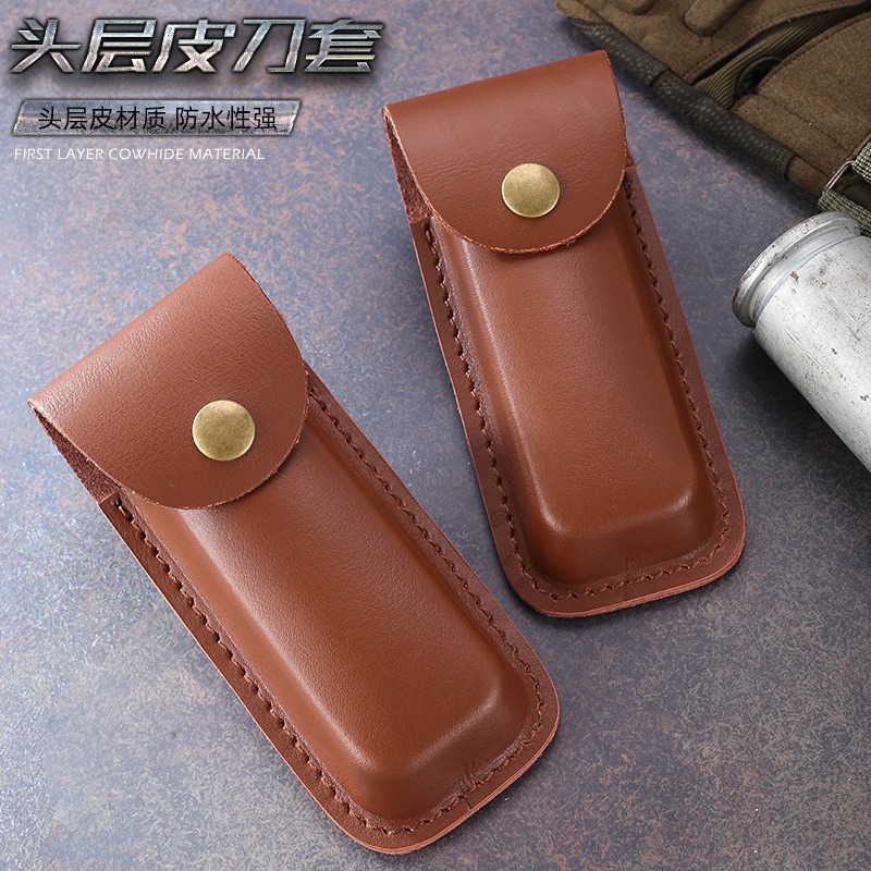 Funda de cuchillo de cuero gen - Edc Carry Belt Leather reseña y precio
