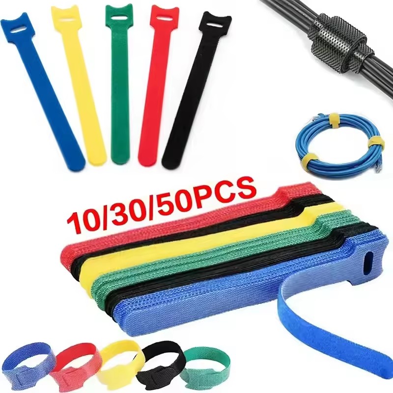 10/30/50 Uds. Bridas para cabl - Gear Tie Reusable reseña y precio