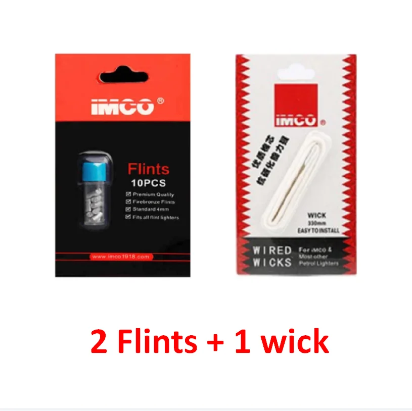 (2 unids/lote) Original IMCO q - Lighter Insert Zippo reseña y precio