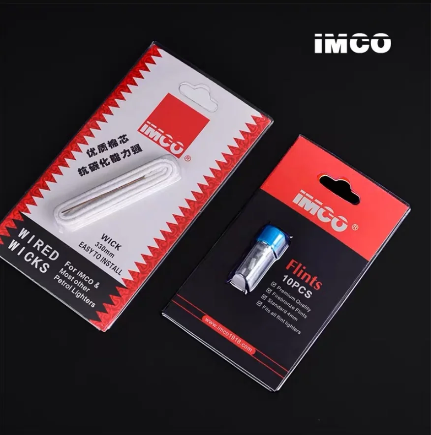 (2 unids/lote) Original IMCO q - Lighter Insert Zippo reseña y precio