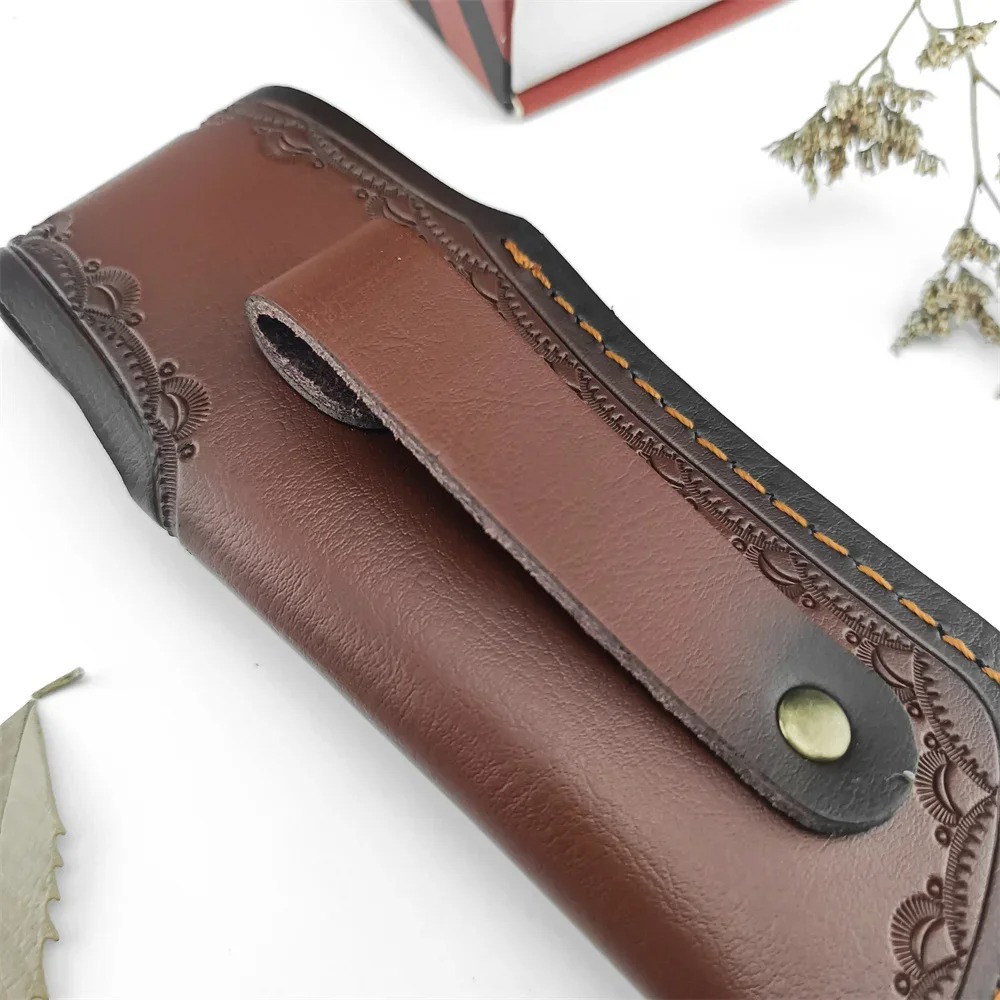 Funda de cuero genuino de vaca - Edc Carry Belt Leather reseña y precio