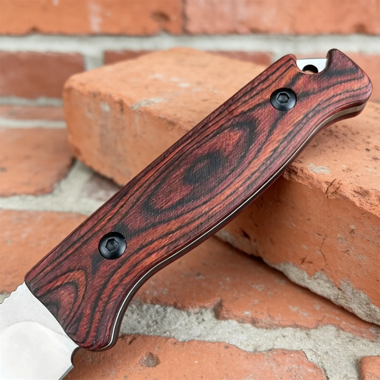 Cuchillo recto de hoja fija Fu - Edc Carry For Men reseña y precio
