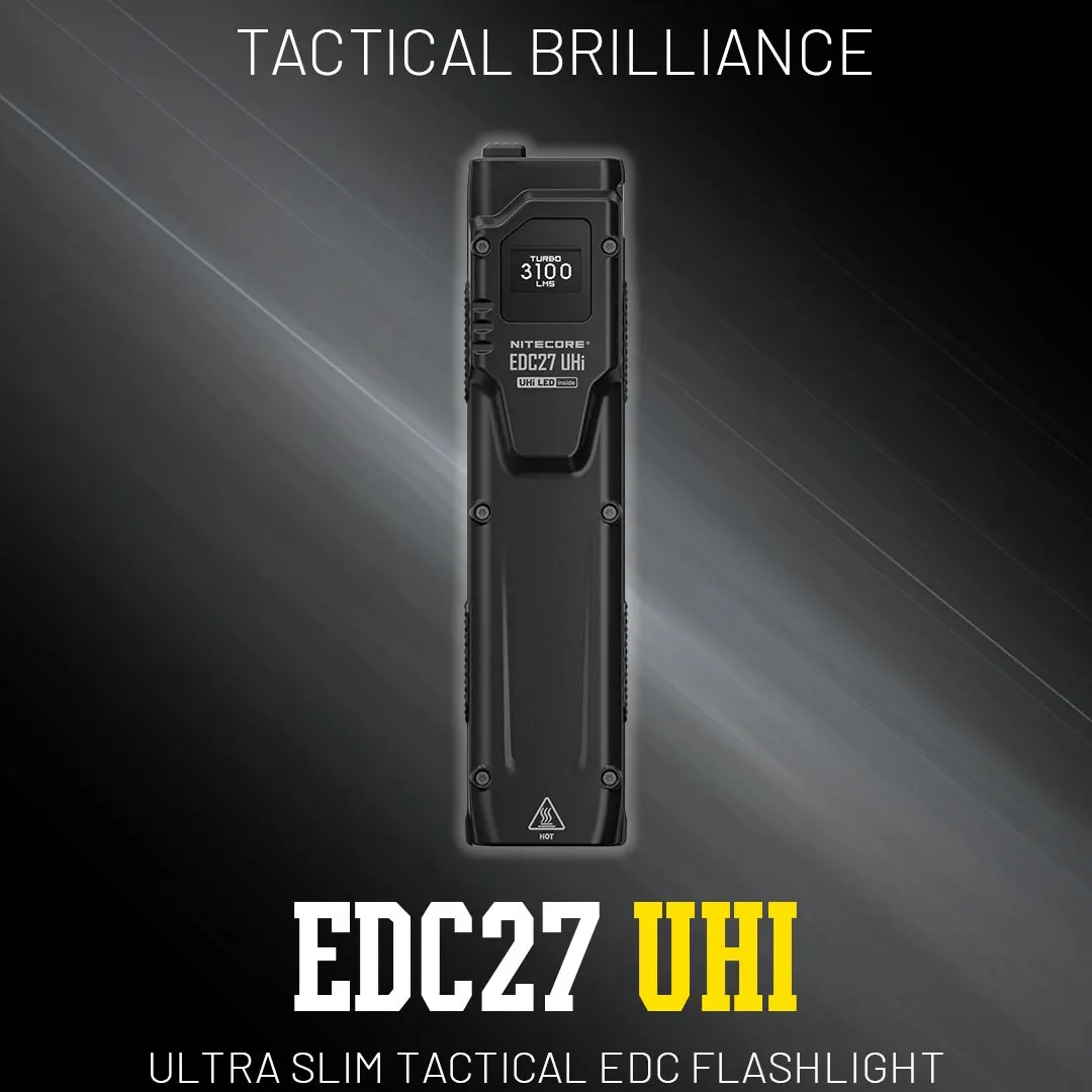 Convoy UHi-linterna táctica ED - Edc Carry Flashlight reseña y precio