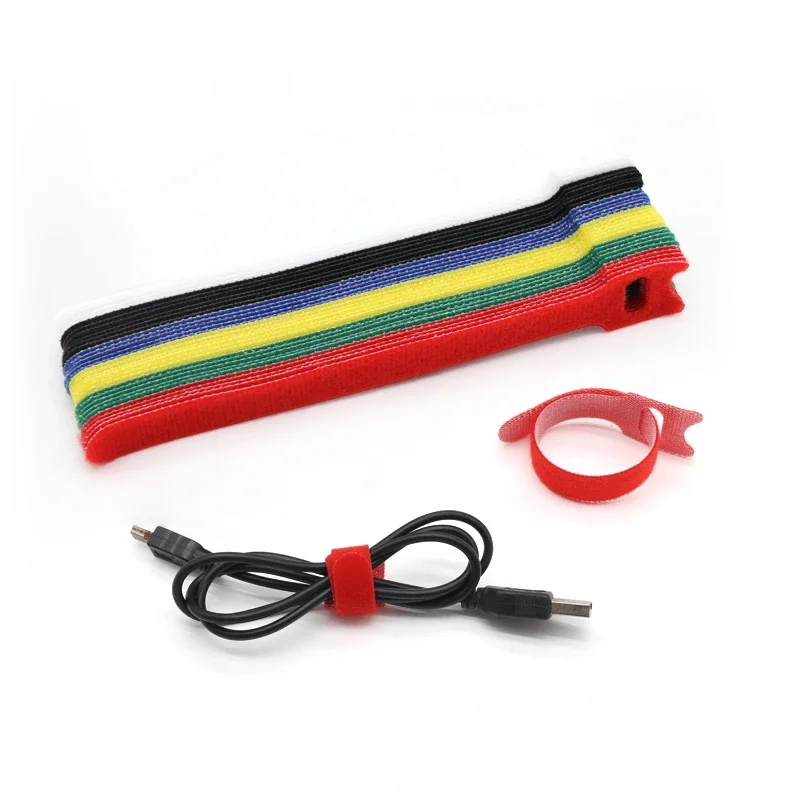 50/100 Uds bridas para cables  - Gear Tie Reusable reseña y precio