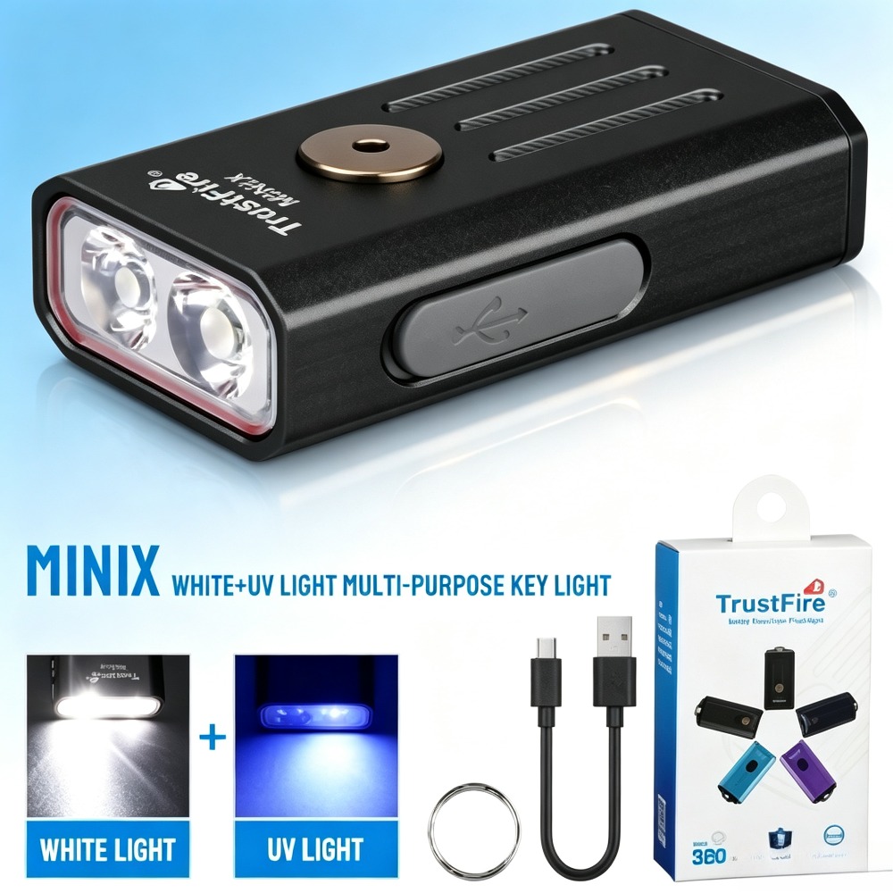 Mini linterna para llavero EDC - Edc Carry Flashlight reseña y precio